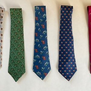 5 Hermes ties - excellent condition